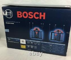 Bosch GRL800-20HVK-RT Self Leveling 800ft Rotary Laser Kit with Tripod & 8ft Rod