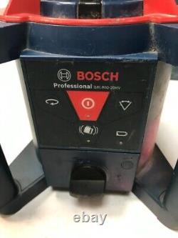Bosch GRL800-20HV Self Leveling 800ft Rotary Laser lR30 Receiver