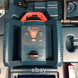 Bosch GRL800-20HV Self Leveling 800ft Rotary Laser lr30 receiver in case