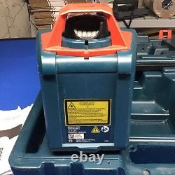 Bosch GRL800-20HV Self Leveling 800ft Rotary Laser lr30 receiver in case