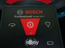 Bosch GRL800-20HV Self Leveling 800ft Rotary Laser lr30 receiver in case