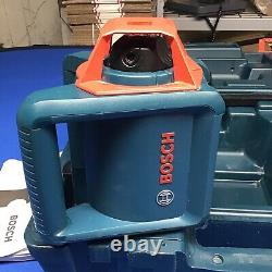 Bosch GRL800-20HV Self Leveling 800ft Rotary Laser lr30 receiver in case