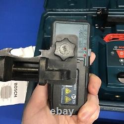 Bosch GRL800-20HV Self Leveling 800ft Rotary Laser lr30 receiver in case