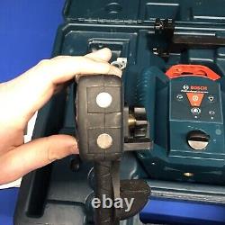 Bosch GRL800-20HV Self Leveling 800ft Rotary Laser lr30 receiver in case