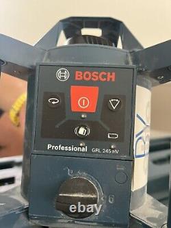 Bosch GRL 245HV Self-Leveling Horizontal Rotary Laser (LR30 Reciever Inop)