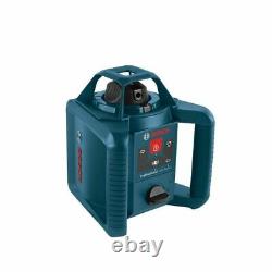 Bosch GRL 245 HVCK 800 ft Self Leveling Rotary Laser Level 5 Pc Kit (Closeout)