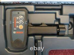 Bosch GRL 250 HV Professional Rotary Laser Level Kit With Remote Excellent