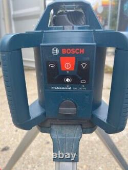Bosch Grl240 Hv Red 1000-ft Self-leveling Rotary Laser Level Mre-nk (psh018159)