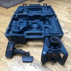 Bosch Grl250hv 360 Self Leveling Remote Controlled Rotary Laser Level Kit Case