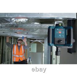 Bosch Grl300hvg Self-leveling Rotary Laser With Green Layout Beam Nib