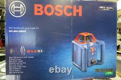 Bosch Grl800-20hvk Self-leveling Rotary Laser Kit New