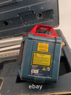 Bosch Professional GRL1000-20HV RED Rotary Laser Level Set