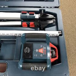 Bosch Professional GRL1000-20HV RED Rotary Laser Level Set