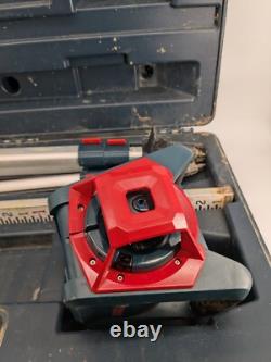Bosch Professional GRL1000-20HV RED Rotary Laser Level Set