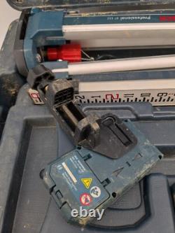 Bosch Professional GRL1000-20HV RED Rotary Laser Level Set