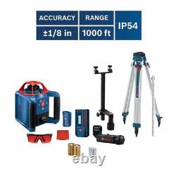 Bosch Revolve900 Rotary Laser Kit Certified Refurbished