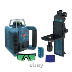 Bosch Self Leveling Green Beam Rotary Laser with Layout Beam Blue Renewed