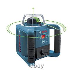 Bosch Self Leveling Green Beam Rotary Laser with Layout Beam Blue Renewed
