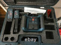 Bosch grl250hv professional 1000ft self leveling rotary laser level with remote