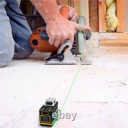 CIGMAN 3D 360° Laser Level Green Auto Self Leveling Rotary Measure WITH Battery