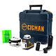 Cigman Brand Green Laser Level Self Leveling 2 X 360° Rotary Laser Lines Cm-720