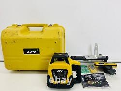 CPI CPI505G Industrial Green Beam Self-Leveling Rotary Laser Level Kit Hard Case