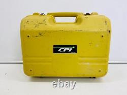 CPI CPI505G Industrial Green Beam Self-Leveling Rotary Laser Level Kit Hard Case