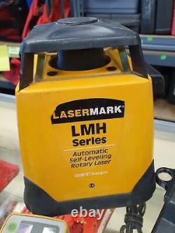CST/BERGER LMH-C AUTOMATIC SELF LEVELING ROTARY LASER with TOPCON LS-80L RECEIVER