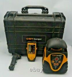 CST/Berger ALH Self Leveling Horizontal + Vert Rotary Laser with LD440 Remote