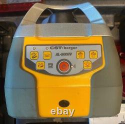 CST Berger AL-500HV Horizontal Vertical Single Slope Rotary Laser LD-90 Kit INT