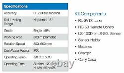 Clearance-Topcon 313990756 RL-SV1S Self Leveling Single Slope Rotary Laser