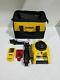 Dewalt 150 Ft. Red Self-leveling Rotary Laser Level With Detector Dw074kd