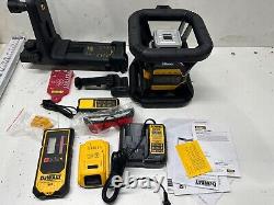 DEWALT 20V MAX Laser Level Kit, Rotary, Red, 2000-Foot Range (DW080LRSK)