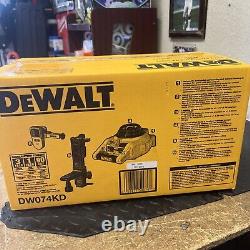 DEWALT DW074KD 100ft Self Leveling Interior/Exterior Rotary Laser Kit