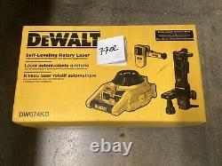 DEWALT DW074KD Self-Leveling Auto-Nivelant Interior & Exterior Rotary Laser Kit