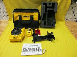 DEWALT DW074 150ft Self Leveling Interior/Exterior Rotary Laser Kit DW074KD