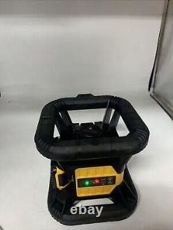 DEWALT Rotary Red Laser Level Kit 20V 150' Self-Leveling withDetector + TSTAK Case