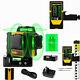 Diy 3d 3 X 360° Self Auto Leveling Rotary Green Laser Level With Laser Receiver
