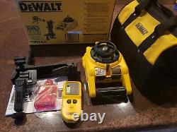 DeWALT DW074KD Interior & Exterior Self Leveling Rotary Laser with Accessories