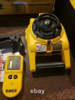 DeWALT DW074KD Interior & Exterior Self Leveling Rotary Laser with Accessories