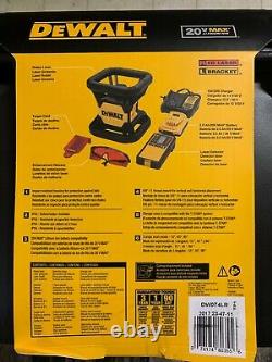 DeWALT DW074LR 20V 1500 Foot Range Cordless Self Leveling Red Rotary Laser