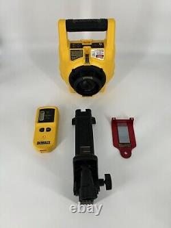 DeWALT DW074 Cordless Self Leveling Rotary Laser with DW0742 Laser Detector