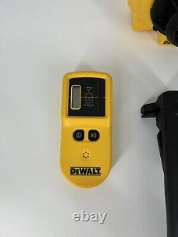 DeWALT DW074 Cordless Self Leveling Rotary Laser with DW0742 Laser Detector