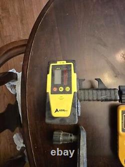 DeWALT DW074 Cordless Self Leveling Rotary Laser with DW0742 Laser Detector