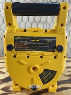 DeWALT DW074 Interior & Exterior Self Leveling Rotary Laser with Acc. Very Clean