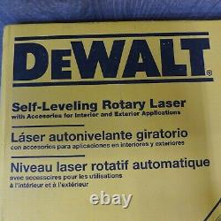 DeWALT Self Leveling Rotary Laser DW074KD Interior & Exterior NICE
