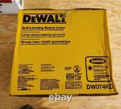 DeWalt DW074KD Heavy-Duty Self-Leveling Interior/Exterior Rotary Laser