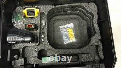 Dewalt 20 Volt Green Self-Leveling Rotary Laser Kit Complete With Hardcase