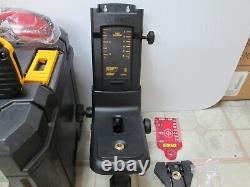 Dewalt DW079LR 20V 2000 Foot Range Cordless Self Leveling Red Rotary Laser Level