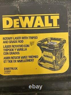 Dewalt Self Leveling 20v Battery Powered Rotary Laser (green laser)